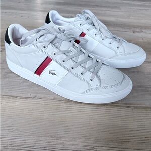 Men’s Lacoste courtline 120  sneakers, men’s size 12